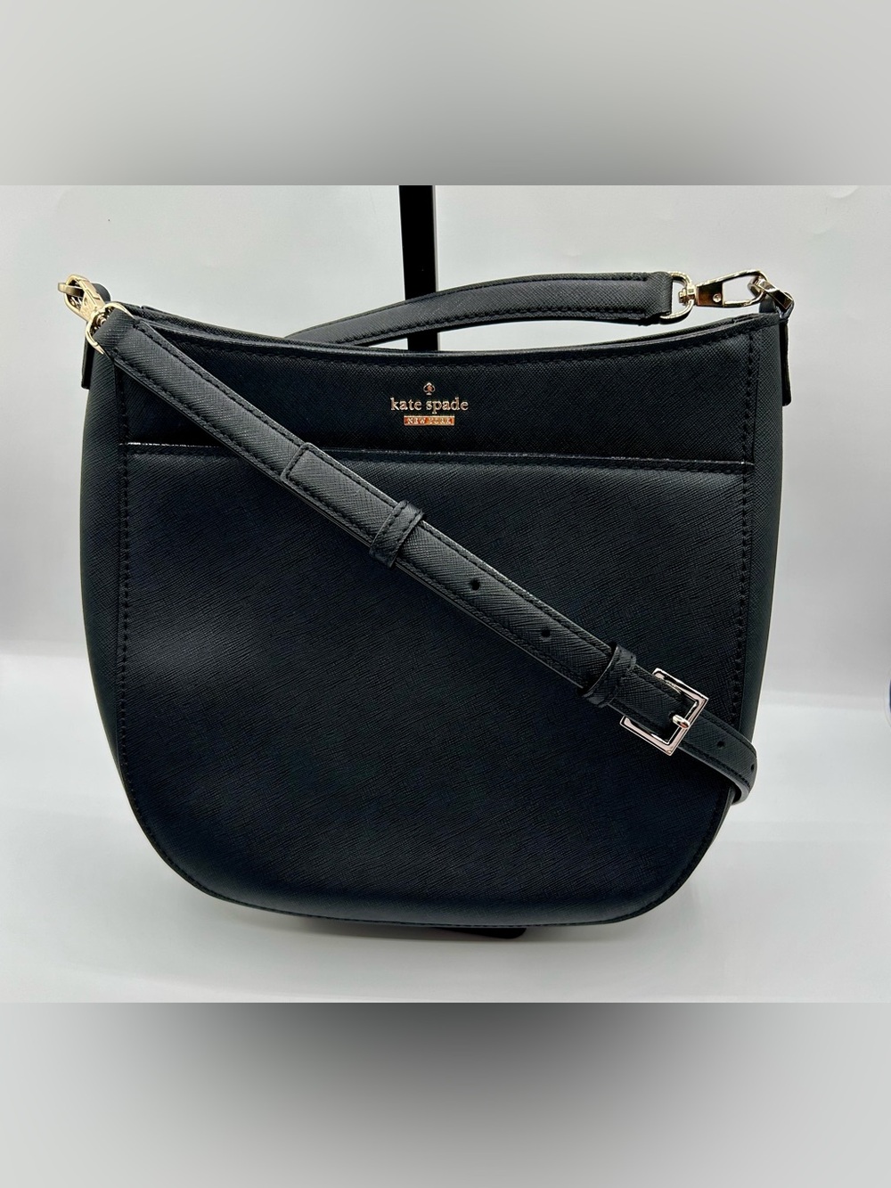 KATE SPADE Leila Crossbody Bag- Black.